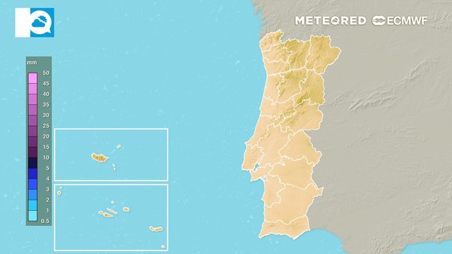 A chuva estará de volta a Portugal a partir de amanhã, resultando em períodos de chuva persistente em vários locais