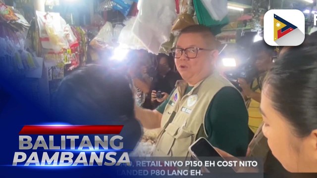 D.A., nakatakdang makipagpulong sa garlic importers dahil sa mataas na presyo ng bawang