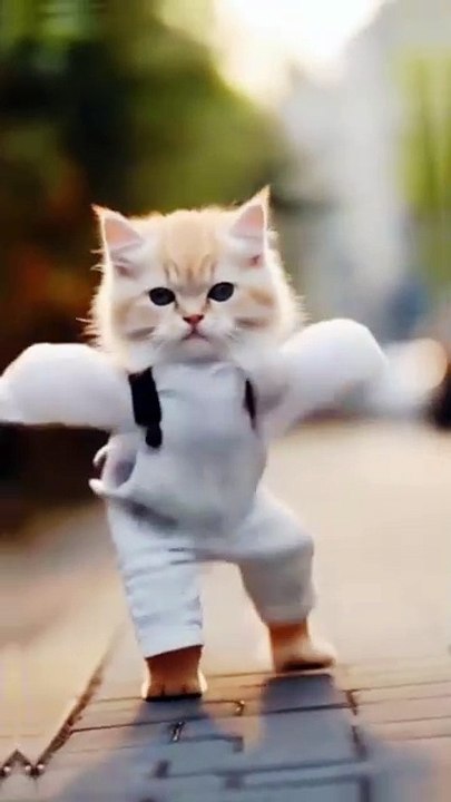 Watch This AI Make Cat 😸 Dance Like Never Before💜😹