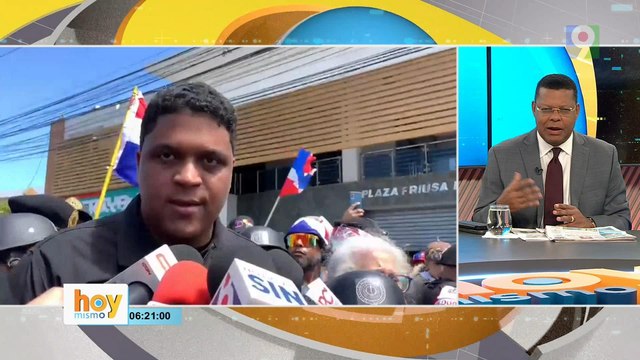 ¡Polémica! Marcha en Friusa termina en disturbios y represión policial | Hoy Mismo