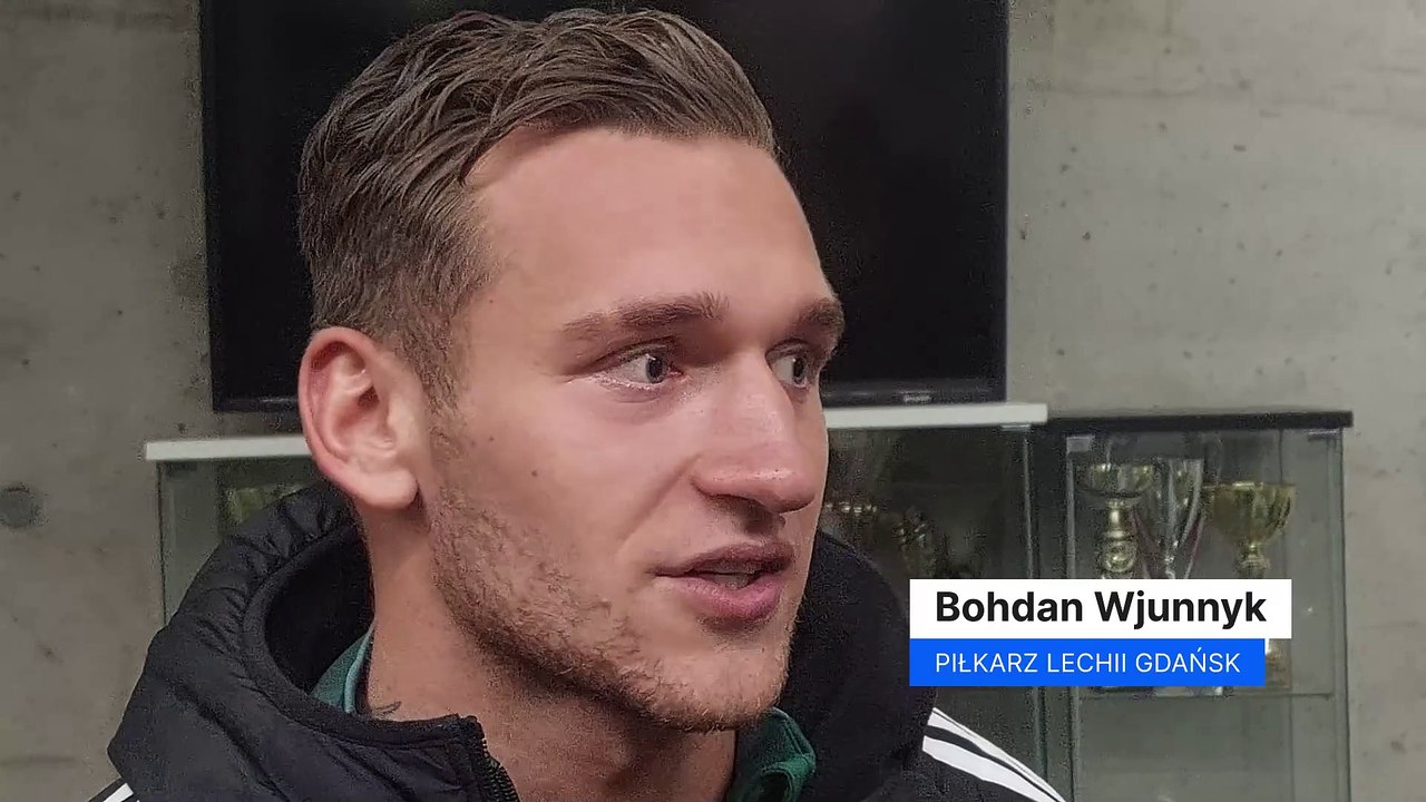 Bohdan Wjunnyk, piłkarz Lechii Gdańsk: Gdybyśmy przegrali z Jagiellonią, to byłby dla nas koniec. Daję całego siebie dla kibiców i miasta