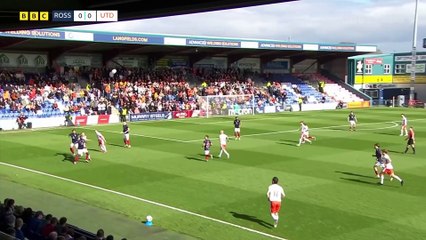 Ross County v Dundee United Extended Hightlights