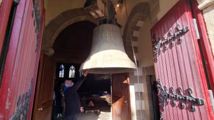 Après d'importants travaux les cloches de Réguiny vont sonner à nouveau