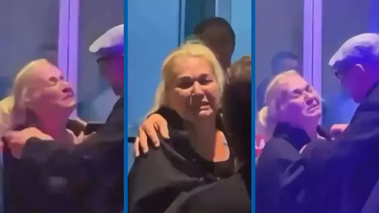 Volkan Konak'ın eşi Selma Konak hastane önünde fenalaştı