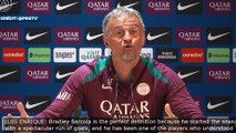 PSG : Luis Enrique encense la forme de Bradley Barcola