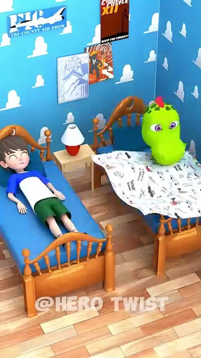 Rex Is Letting Him Sleep 😂 _animatedshort _short _funny(360P)