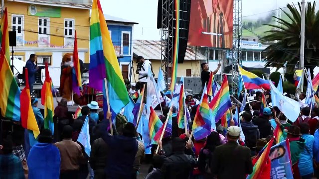 Indígenas se alían a izquierdista Luisa González para el balotaje ante Noboa en Ecuador