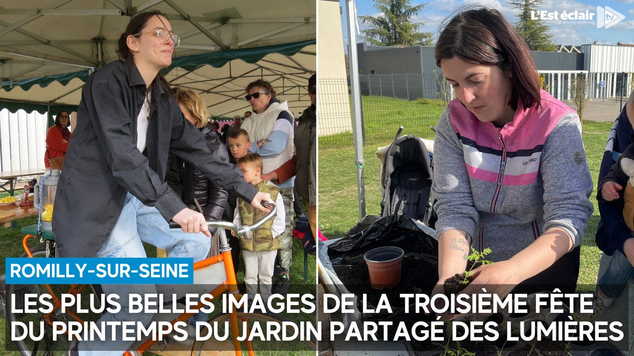 Les plus belles images de la Fête du printemps du jardin partagé des Lumières de Romilly-sur-Seine