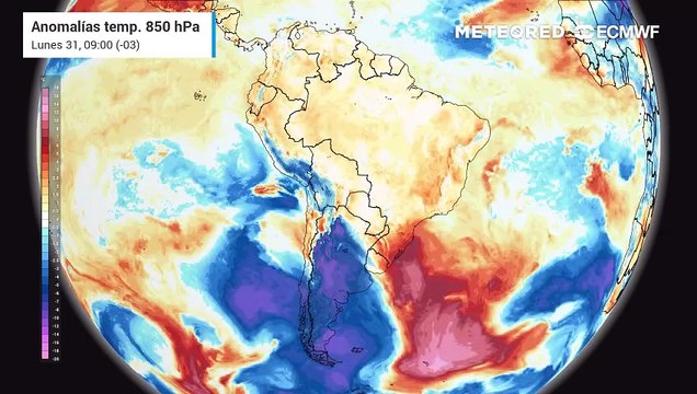 El tiempo en Argentina esta semana: tras el brusco cambio de tiempo, viene más frío intenso en los próximos días
