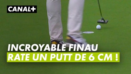 Six centimètres, le plus petit putt manqué de l’histoire - Tony Finau PGA Tour