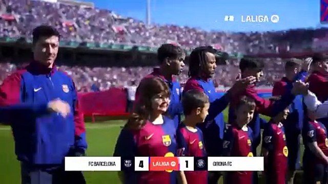FC BARCELONA 4 - 1 GIRONA FC I RESUMEN LALIGA EA SPORTS