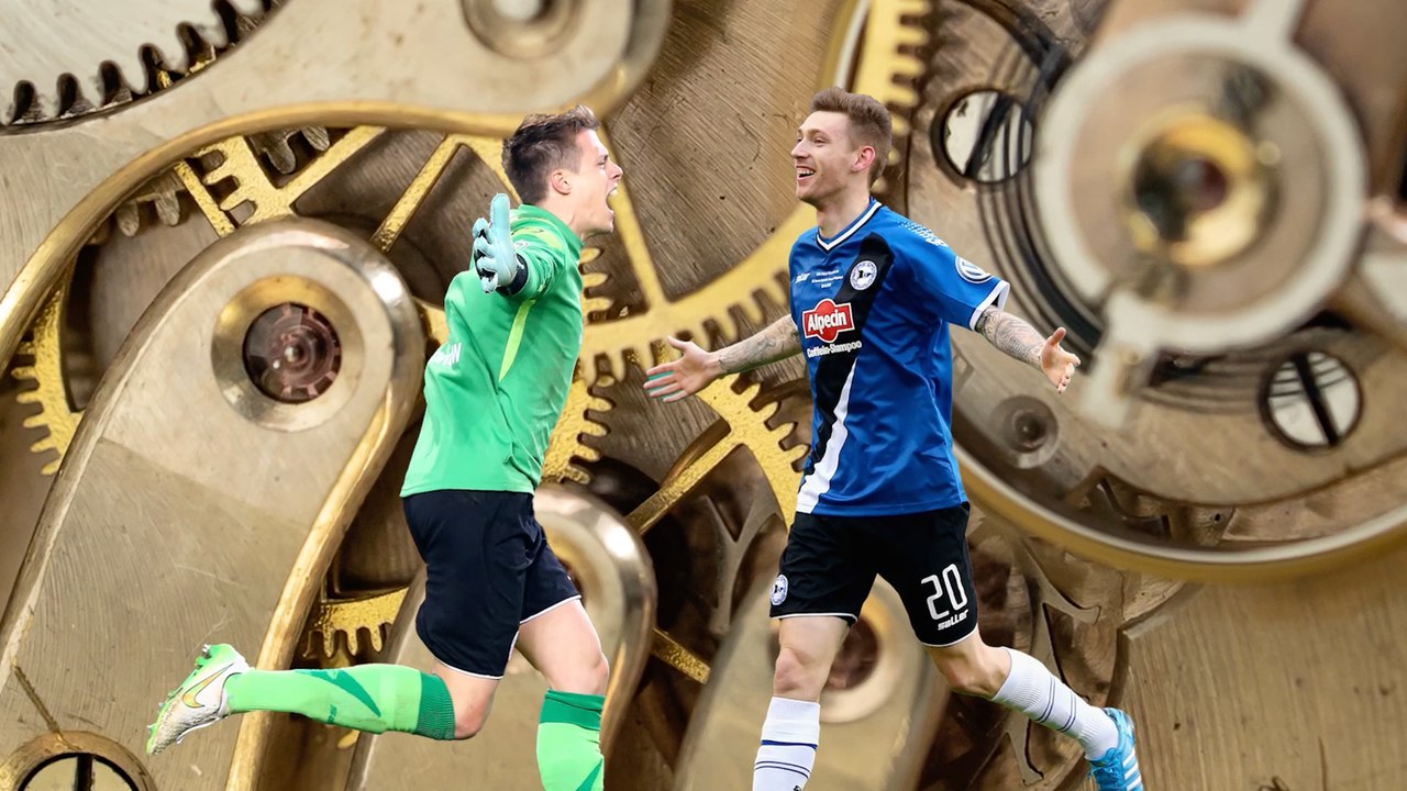 Als Drittligist Bielefeld schon einmal den Pokal aufmischte