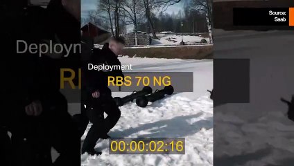 RBS 70 NG対空防衛システム、わずか40秒で展開可能