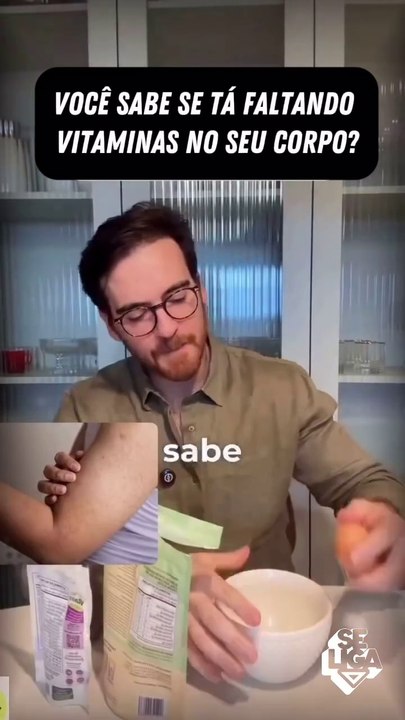 Seu corpo pode estar com falta de vitaminas!Cansaço, unhas fracas, queda de cabelo, pele sem brilho… Esses podem ser sinais de deficiência de vitaminas e minerais! Veja onde encontrá-los- Vitamina A (visão, pele e