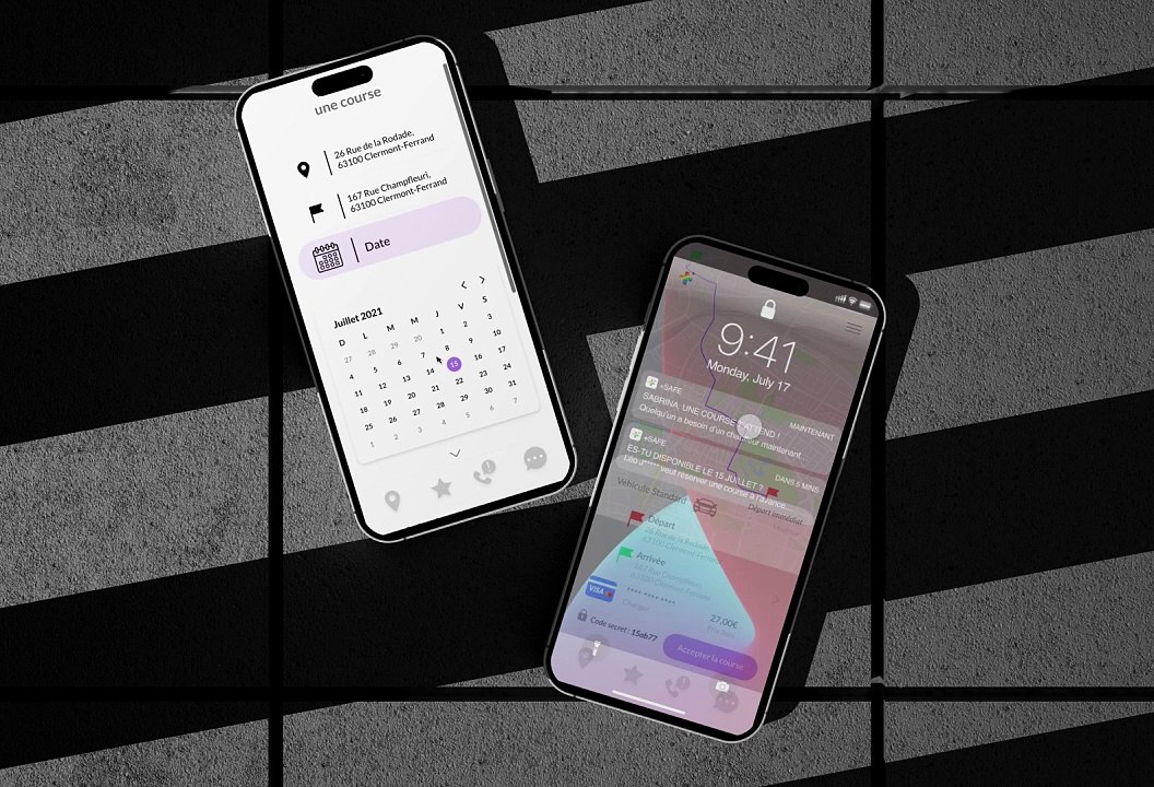 Webdesign | Démonstration application mobile +SAFE