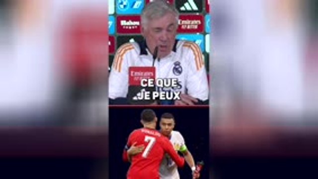 Real Madrid - Ancelotti compare Mbappé à CR7