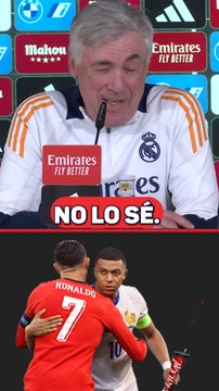 Ancelotti: Mbappé va a ser una leyenda del Real Madrid como Cristiano