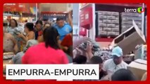 Promoção de ovos gera confusão em supermercado no Ceará