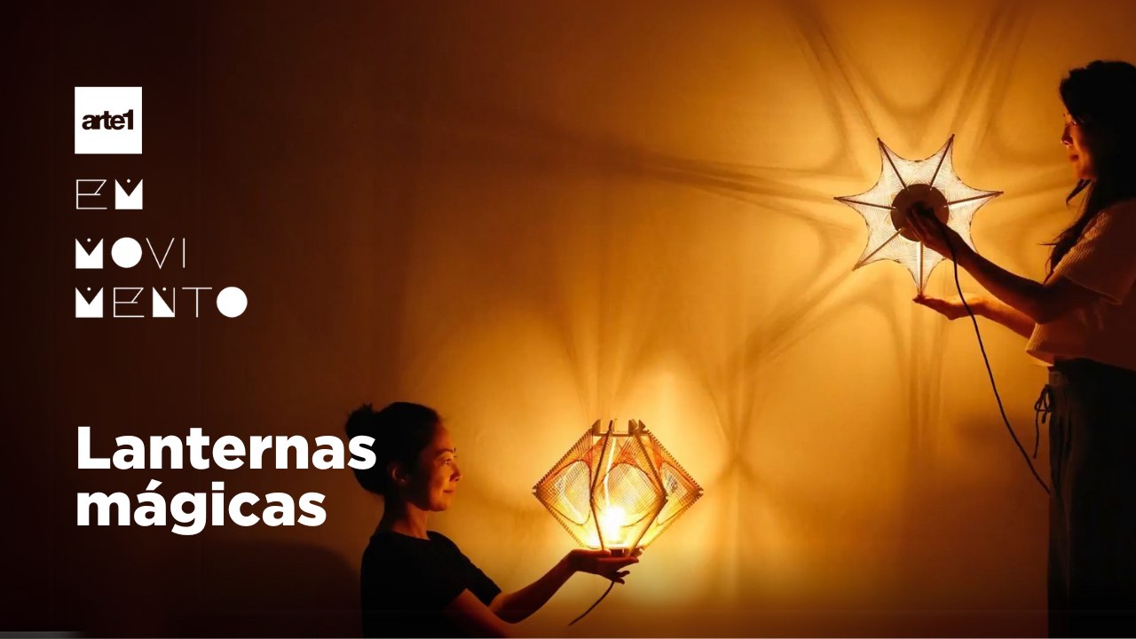 As lanternas tramadas da Design Kiiro