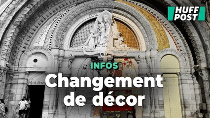 Le sanctuaire de Lourdes ne ressemble plus à ça (pour une très bonne raison)