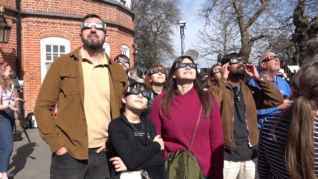 London witnesses partial solar eclipse