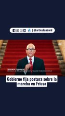 Gobierno dominicano fija portura sobre marcha en Friusa