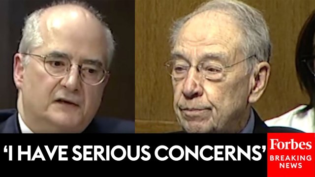 Grassley Grills Assistant AG Nom After He Allegedly ‘Retaliated’ Against Former Trump Whistleblower