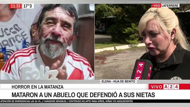 🚨 LAFERRERE: MATARON A UN ABUELO FRENTE A SUS NIETAS EN INTENTO DE ROBO