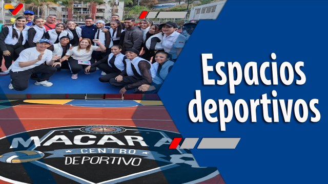 Deportes VTV | Gobierno de Caracas inauguró la cancha número 1.779 en la parroquia Macarao