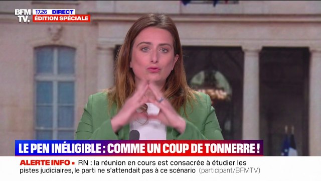 Procès RN: Cette journée révèle tout de ce parti, ils sont pris la main dans le sac et qui défend le deux poids, deux mesures en Justice , affirme Marine Tondelier (Les Écologistes)