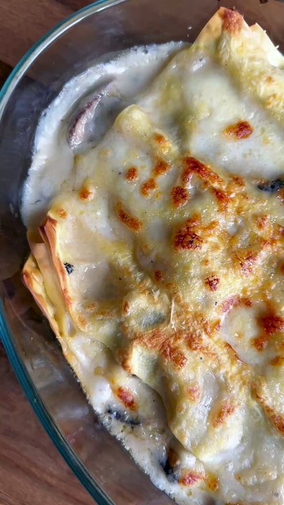 🧄 LASAGNE DE CHAMPIGNONS ET FROMAGE 🧀