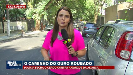 Conheça o 'caminho do ouro' roubado em SP