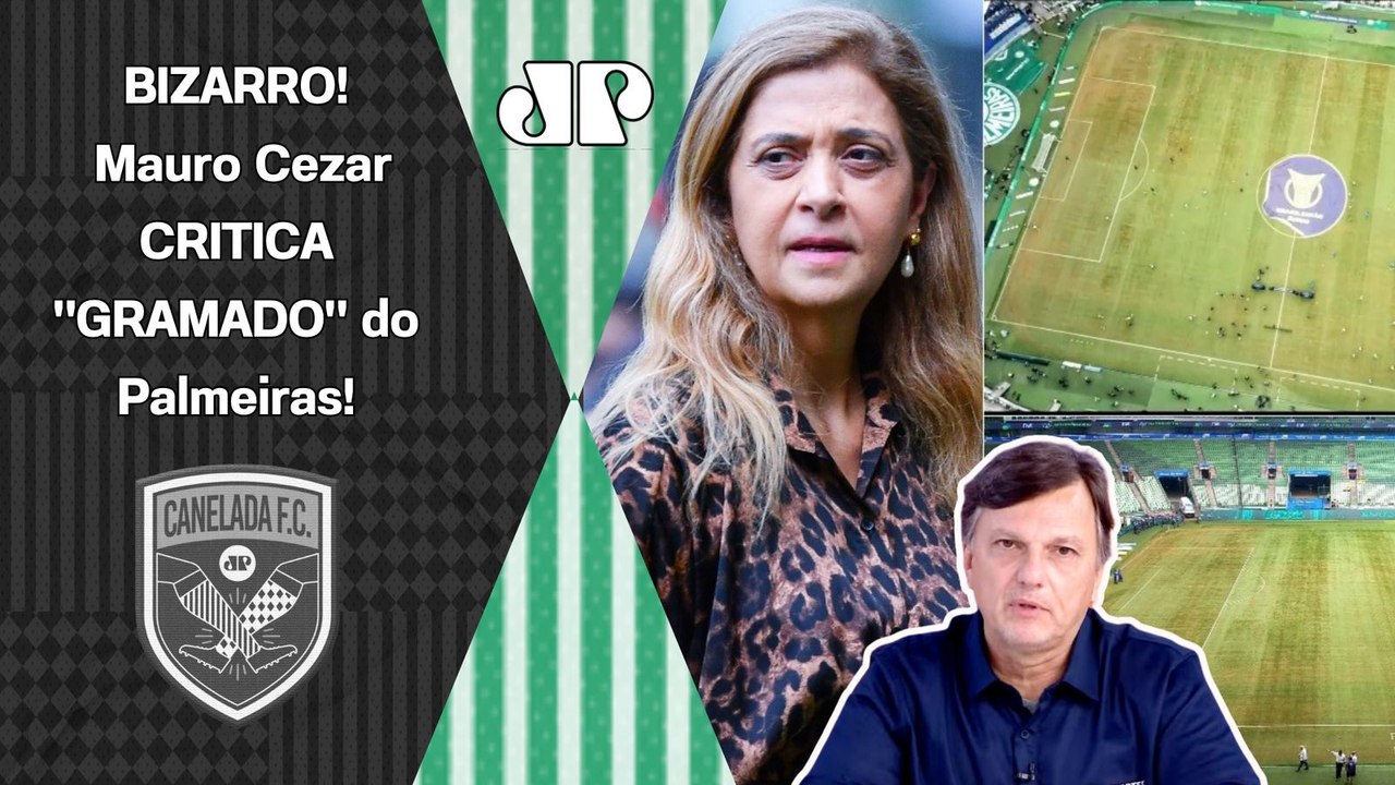 "ISSO É INACEITÁVEL e TEM QUE SER FALADO, gente!" Mauro Cezar CRITICA 'GRAMADO' do Palmeiras!
