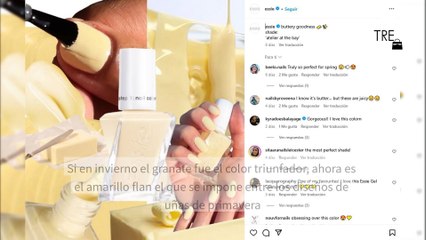 El amarillo vainilla es el tono del momento para las manicuras elegantes, atractivas y rejuvenecedoras