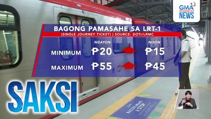 P5-10 dagdag-pasahe sa LRT-1, tuloy sa April 2 sa kabila ng petisyon ng transport groups | Saksi