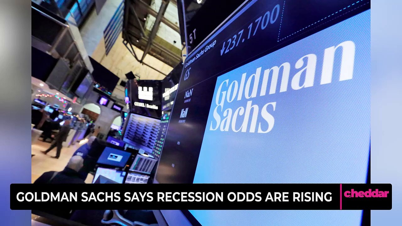 Goldman Sachs Says Recession Odds Are Rising