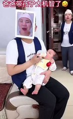 best trick to feed a baby if mommy is not at home.. must #watch