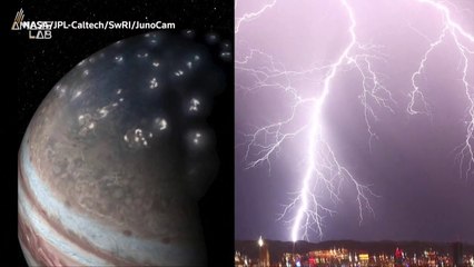 Is Lightning on Jupiter Similar or Different Than Lightning on Earth?
