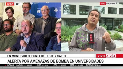 🚨 AMENAZAS DE BOMBAS: CIERRAN UNIVERSIDADES EN URUGUAY