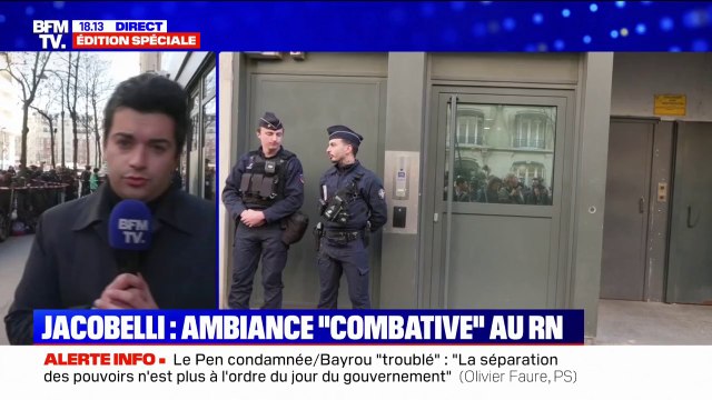 Procès RN: Jordan Bardella annonce une mobilisation populaire et pacifique en soutien à Marine Le Pen