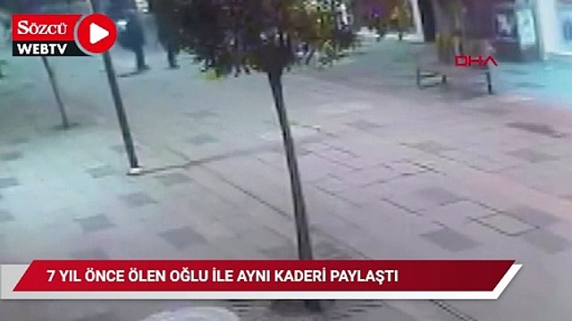 7 yıl önce bayramın ikinci günü ölen oğlu ile aynı kaderi paylaştı