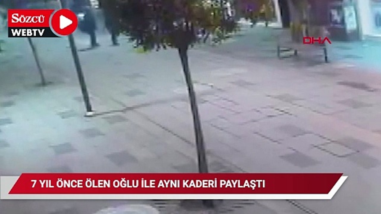 7 yıl önce bayramın ikinci günü ölen oğlu ile aynı kaderi paylaştı
