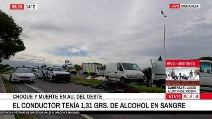 Tragedia en el Acceso Oeste: tuvo un desperfecto con el auto, se bajó para revisarlo y el final fue fatal