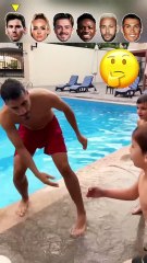 Messi VS Lehmann VS Grealish VS Vini Jr VS Neymar VS Ronaldo _ Water Jump Challenge
