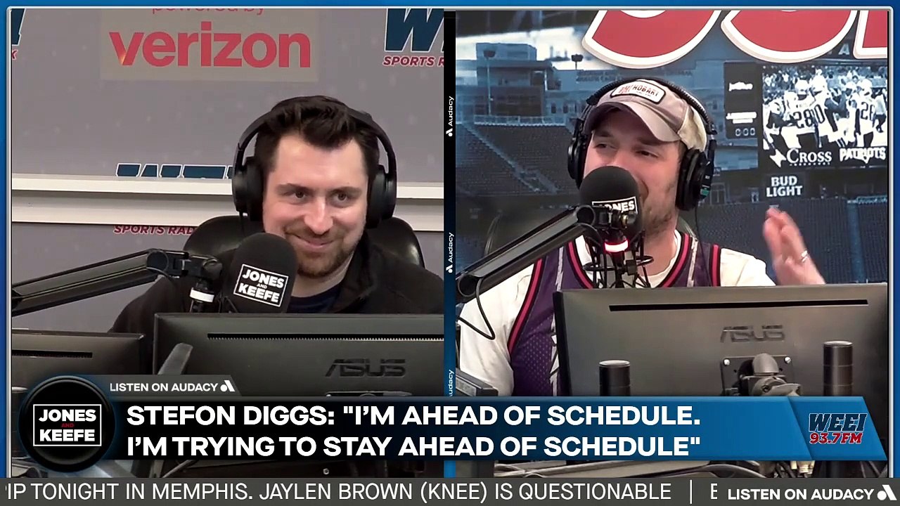 Jones & Keefe: Why Stefon Diggs may be a perfect fit in the Patriots' locker room