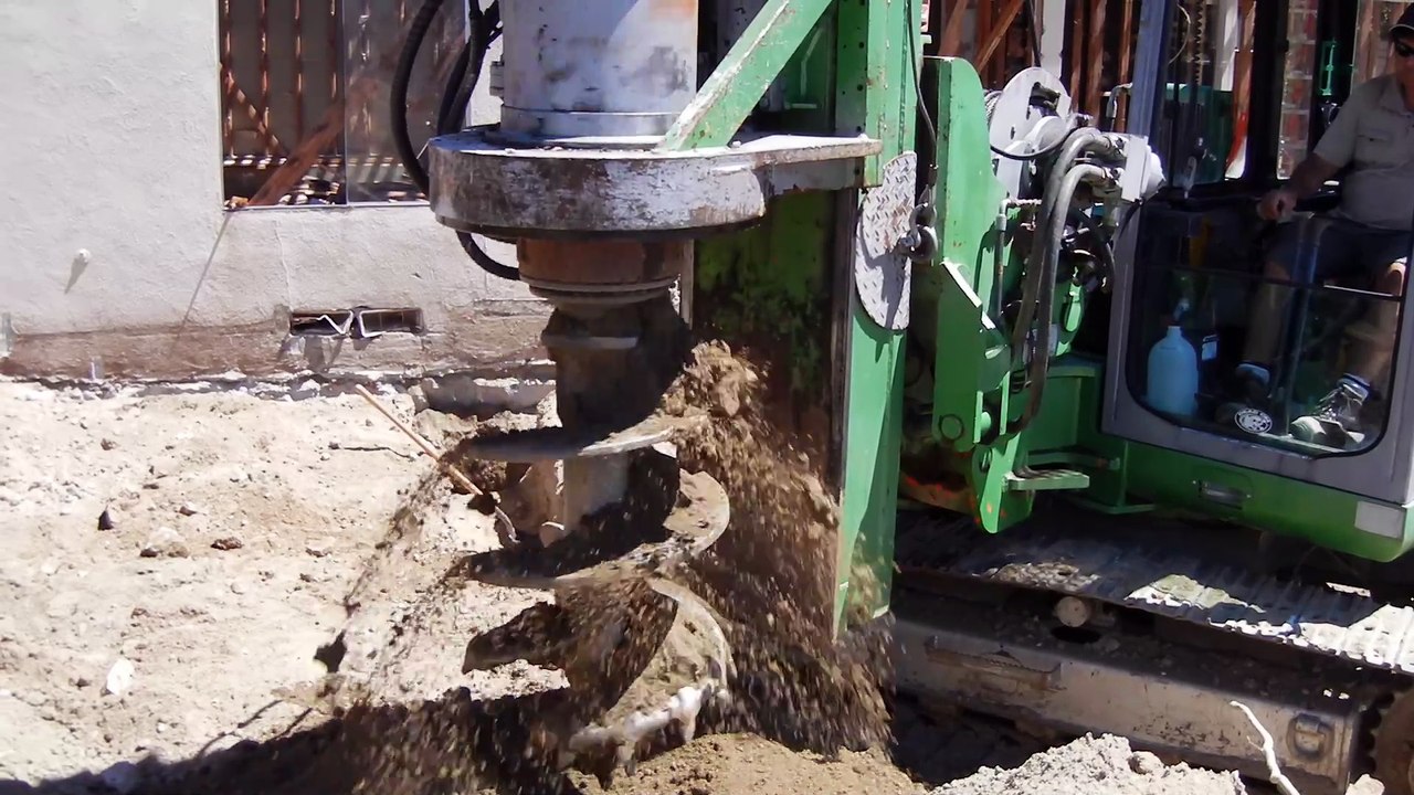Drilling Caissons Video 1