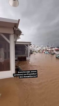 Τσιμτσιλή: Το δημόσιο μήνυμά της για την κακοκαιρία στις Κυκλάδες – Το σοκαριστικό βίντεο από την Πάρο