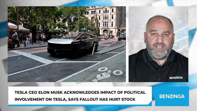 Tesla CEO Elon Musk Acknowledges Impact of Political Involvement on Tesla, Says Fallout Has Hurt Stock