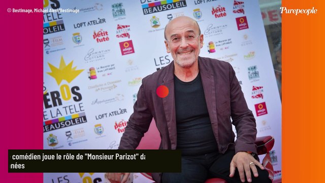 Patrick Paroux (Monsieur Parizot) marié à Anne-Cécile, une charmante comédienne de 15 ans de moins