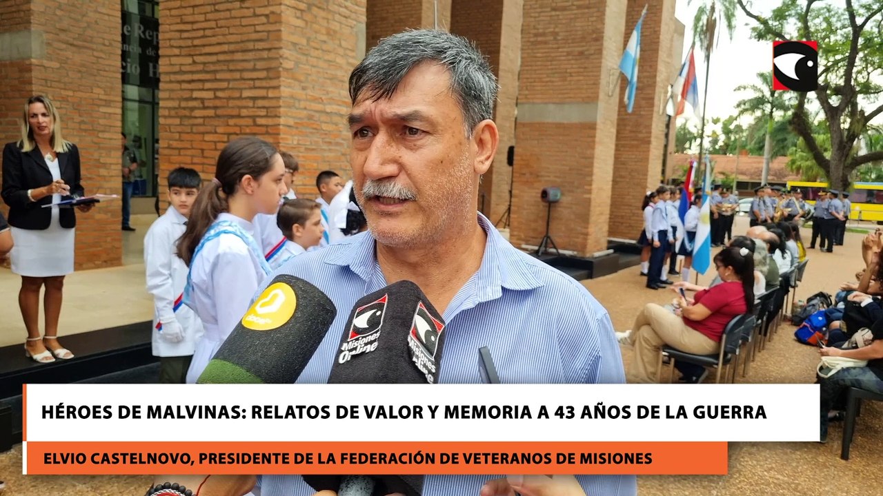 Inauguraron la muestra “Misioneros combatientes en Malvinas” en la Cámara De Representantes